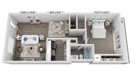 a 2103 sq ft floor plan with a bedroom and a bathroom