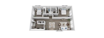 a 2400 sq ft floor plan  studio