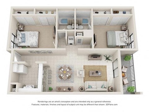 2554 Oak Trail South 1-2 Beds Apartment for Rent - Photo Gallery 42