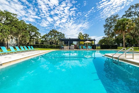 the swimming pool at the resort at longboat key club