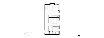a floor plan of a 1 bedroom unit plan
