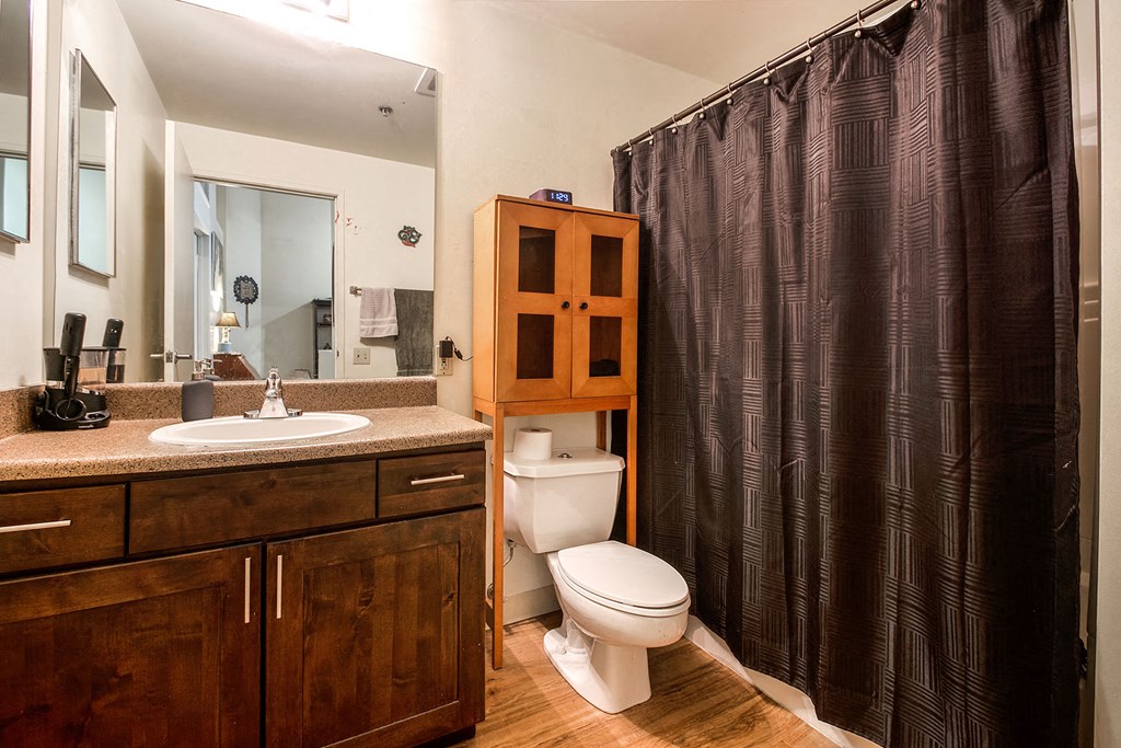 Denver Building Housing Furnished Bathrrom