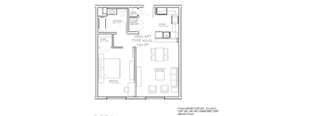 the plan of the ground floor of the house