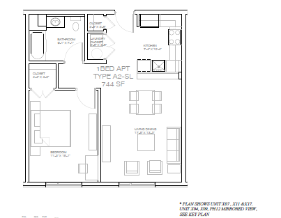 the plan of the ground floor of the house