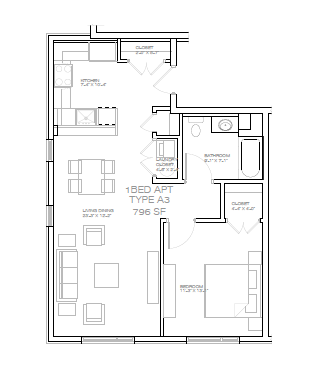 the floor plan of the second level of the house