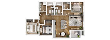A series of images showing different rooms of a house.