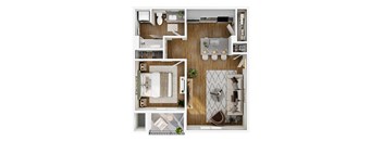 A series of images showing different rooms of a house.