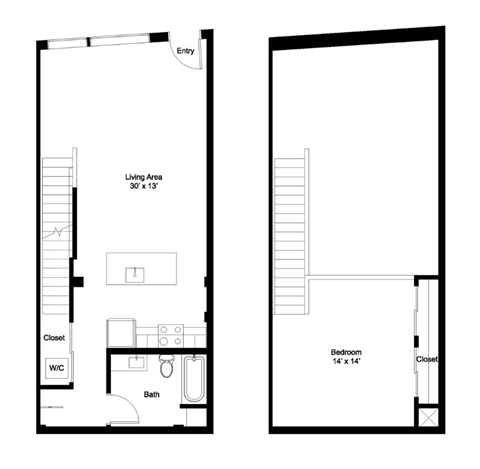 1 bedroom 1 bath at Analog PDX Apartments, Oregon 97227