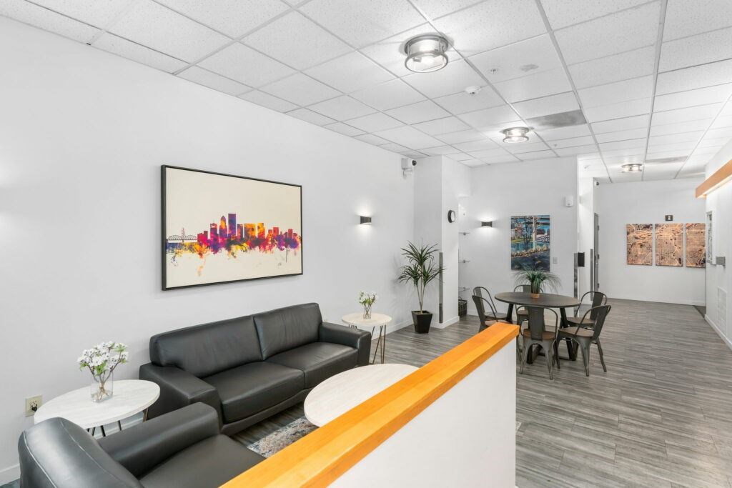 Lobby Area at Fifth Avenue Place Apartments, Portland Oregon