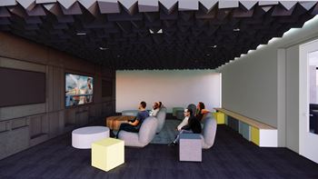 a group of people sitting on a couch in a room at Moraine, Tacoma, 98402