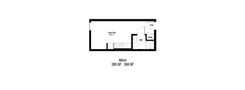 Micro Floor Plan at Moraine, Tacoma, WA 98402