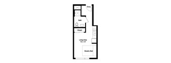 floor plan of the small floor plan for a small house