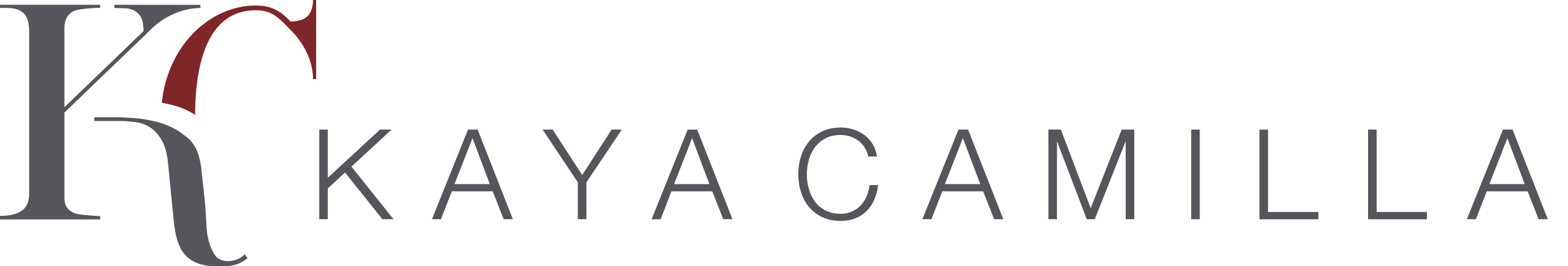 The image features the name "KAYA CAMILLA" in large letters.