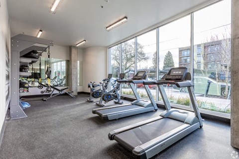 Cardio Studio at Nomad Apartments, Portland, OR, 97217