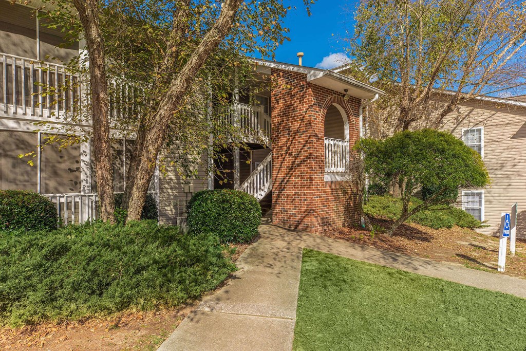 Green Space Walking Path at Arbors at Windsor Lake, Columbia, SC  