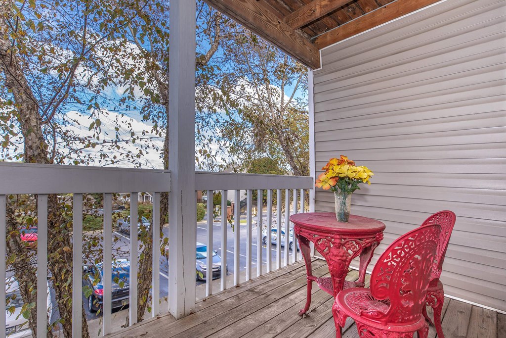 Balcony And Patio at Arbors at Windsor Lake, South Carolina   