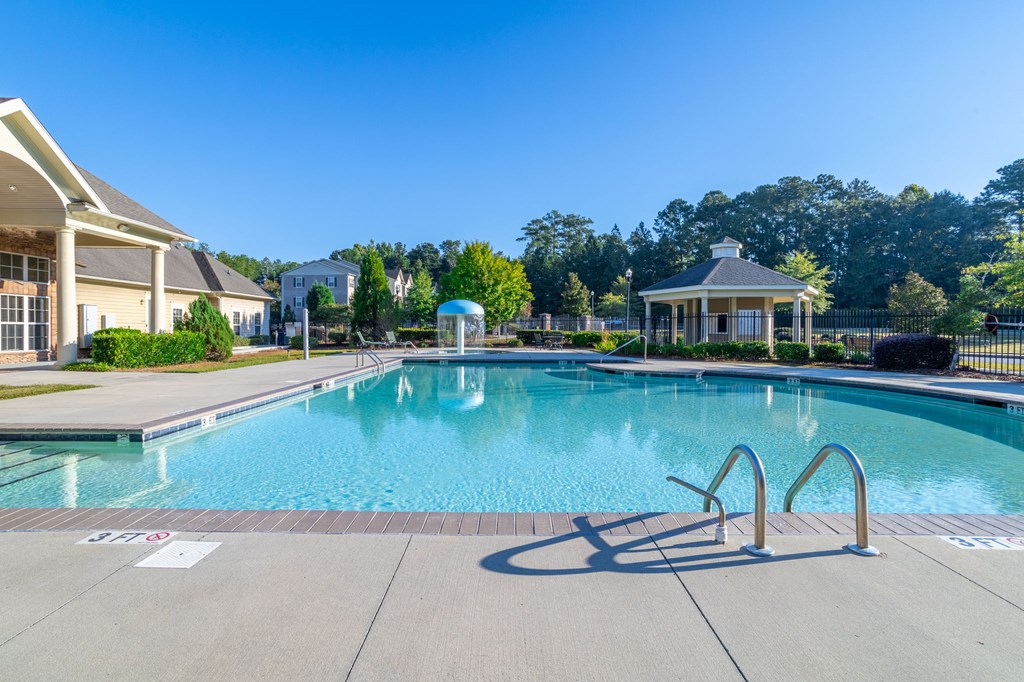 take a dip in our resort style swimming pool