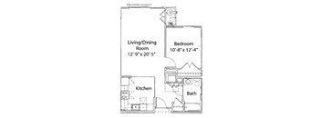 floor plan of the second floor and the floorplan of theliving dining room