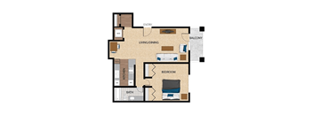 the floor plan of our apartments