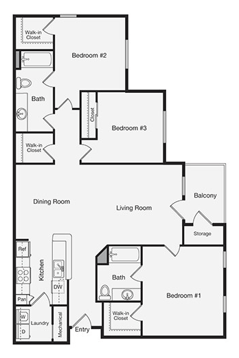 a floor plan of a living room and a bedroom