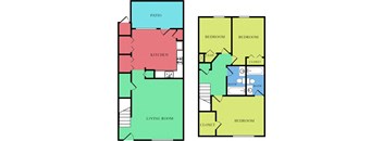 3x2 Townhome