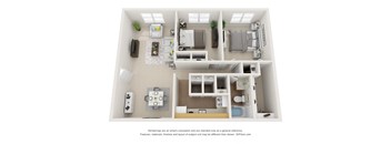 the outlook floor plan of 1190 sq ft