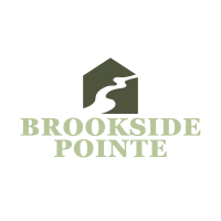 the logo for the brookside pointe golf club