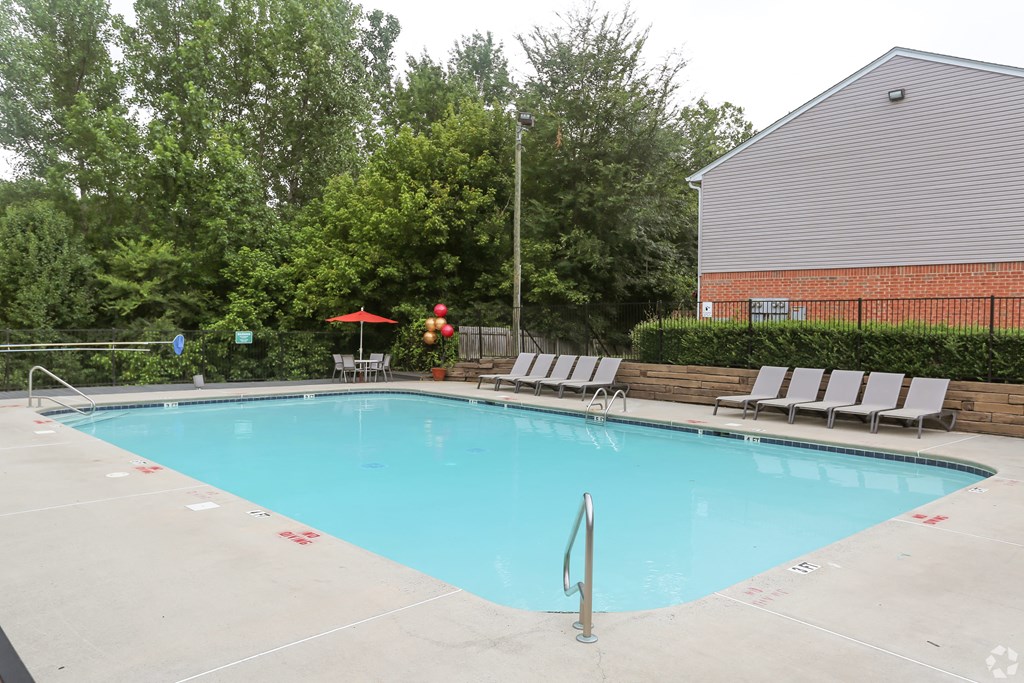 Swimming Pool With Relaxing Sundecks at Greens of Concord, North Carolina, 28025