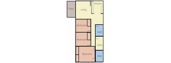 CP32 Floor Plan at Crescent Pointe Townhomes, Virginia
