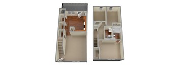 3 Bedroom Townhome at Brookside Pointe Apartments, South Carolina, 29690