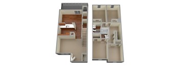 4 Bedroom Townhome at Brookside Pointe Apartments, Travelers Rest, SC 29690