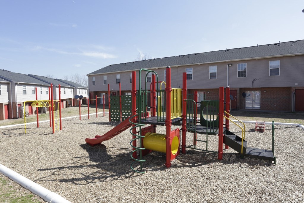 our apartments have a playground for kids to play at Canaan Pointe, Greenville