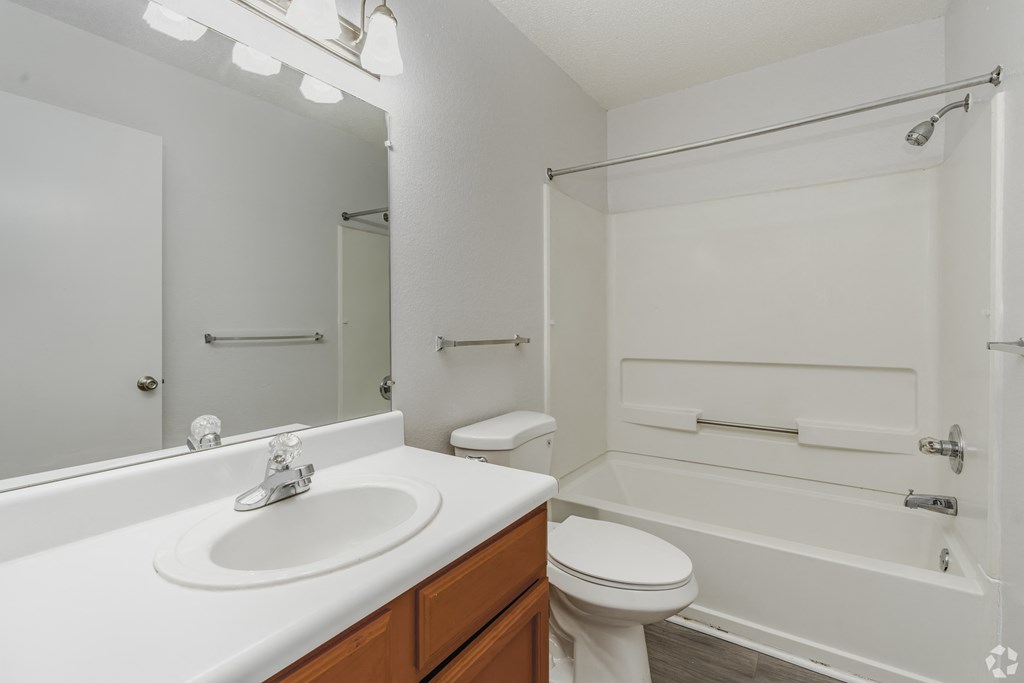 Bathroom With Bathtub at Greens of Concord, North Carolina