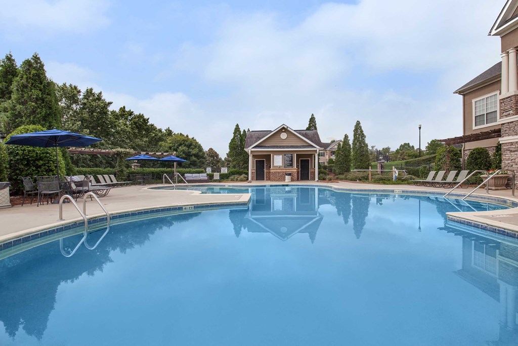 our resort style swimming pool is open to the community