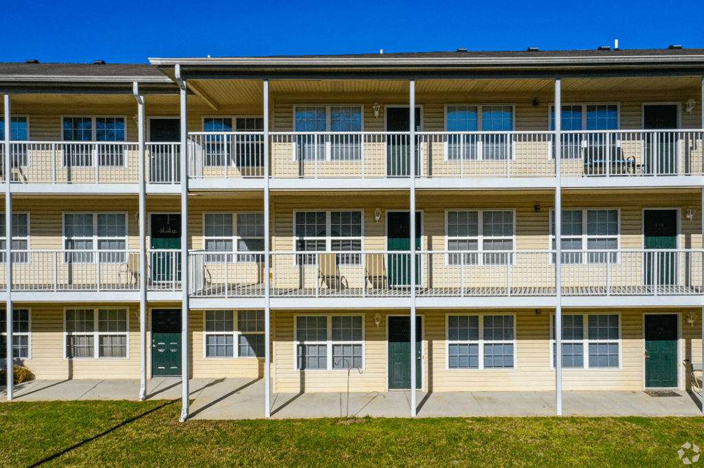 our apartments have a wrap around porch and balconies