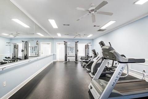 Gym at The Regency Apartment Homes, Manassas, VA