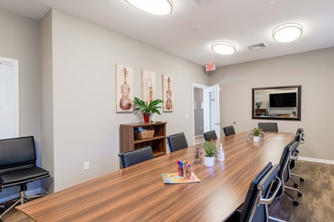 Conference Room at Woodwind Villa Apartments, Woodbridge Virginia