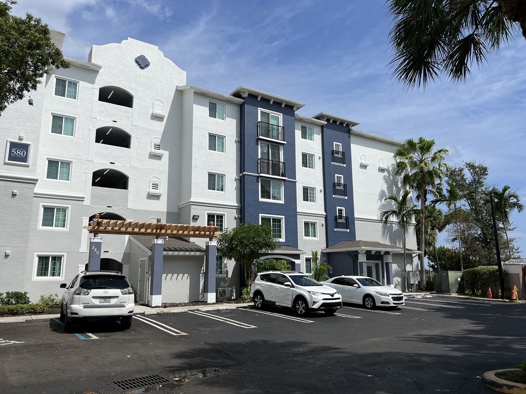 the building in which the apartment is located