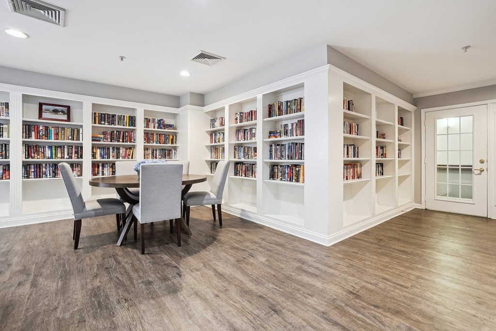 library at Kendrick Court, Herndon, 20171
