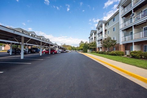 Exterior Street View at River Run Senior Apartments, Virginia, 22193