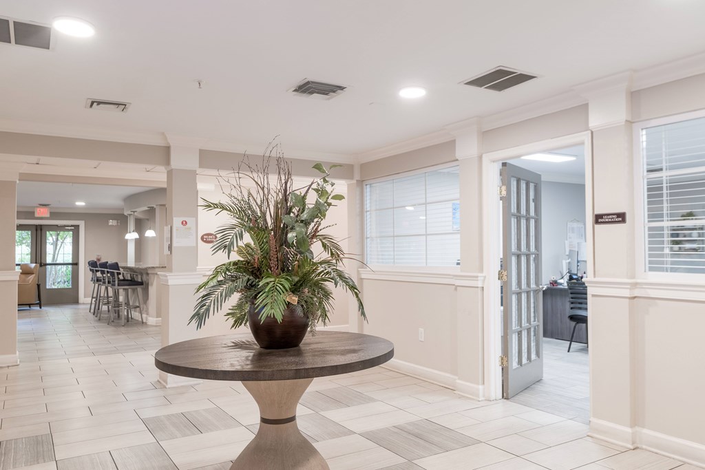 Brightly Decorated Leasing Office at Gardens of Traville, Rockville, MD, 20850