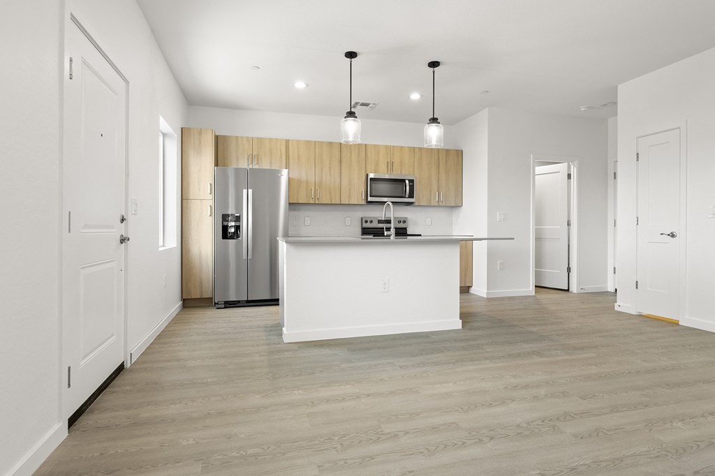 an image of a room with pink and white