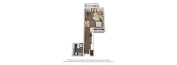 0D Floor Plan at Casa Marti, Tampa, FL