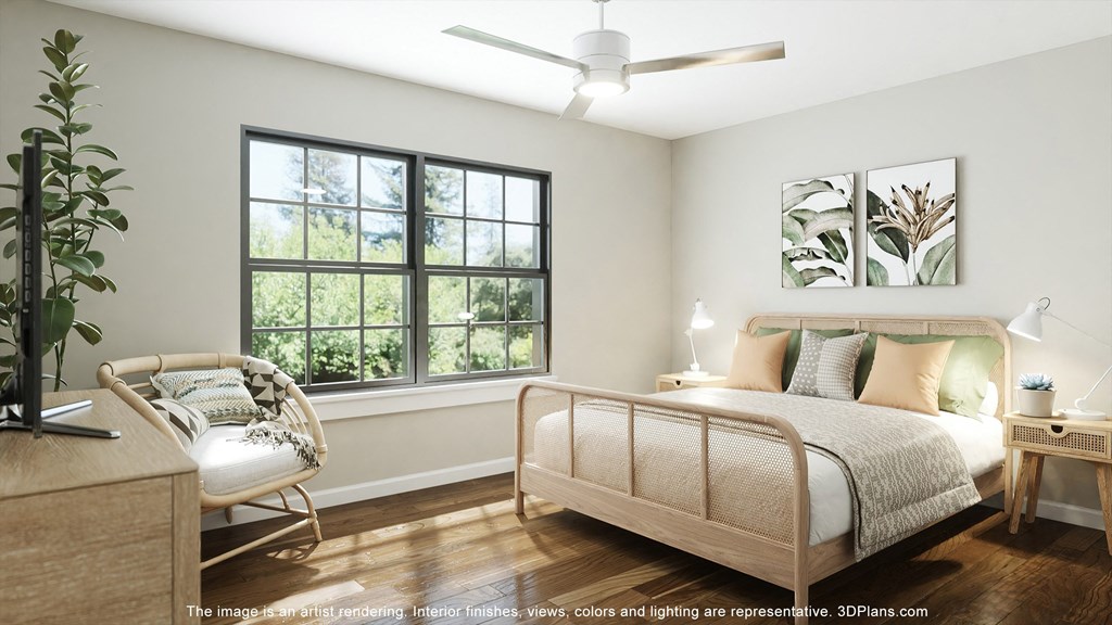 a bedroom with a bed and a window at Casa Marti, Tampa, 33605