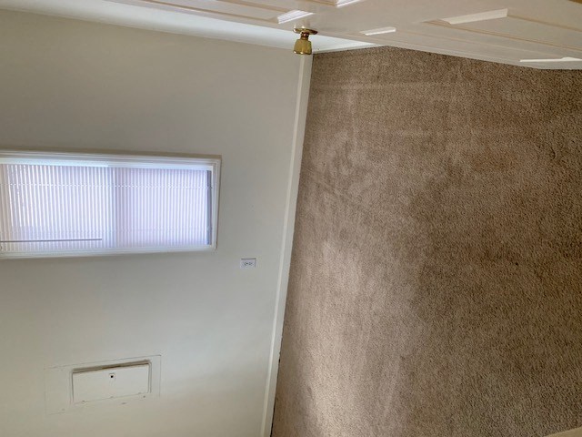 a room with a window and a white door at Hurd & Bone Property Management, Lebanon