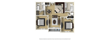 Clay Floor Plan at Boulder Ridge, Duluth