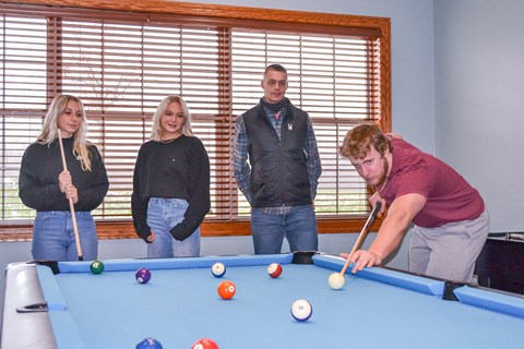 Pool Table at Summit Ridge, Duluth, 55811
