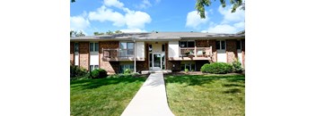 Exterior view of a multi unit residential building for the 2 Bed 2 Bath at Square 131 - 8 Plex.