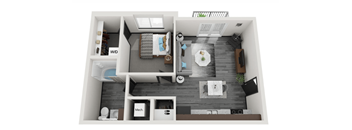 1 bed 1 bath at Lofts at Fox Ridge, Missouri