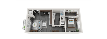 1 bed 1 bath B at Lofts at Fox Ridge, Raymore